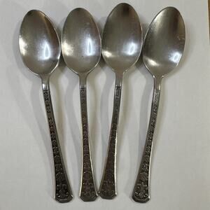 4 Vintage Interpur Florenz 1960s - Tablespoons Stainless